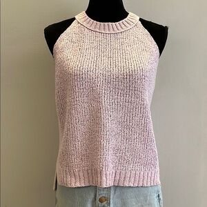 J. Crew High Neck Sweater Tank, size M, pale pink​​​